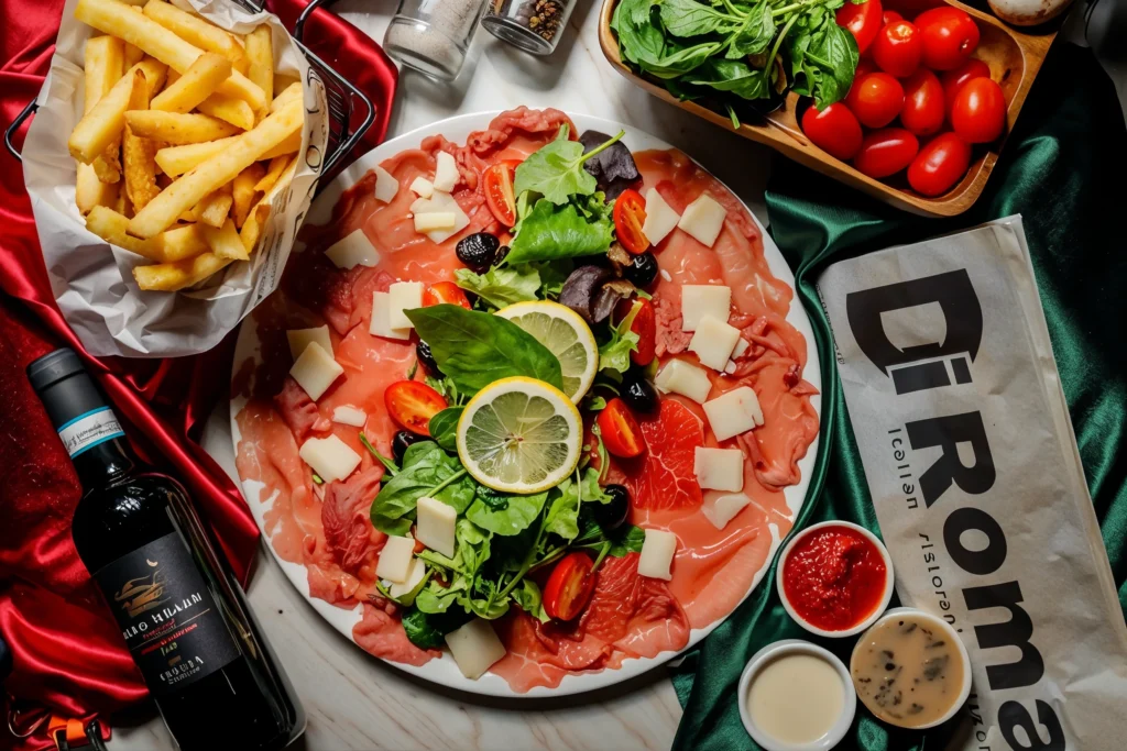 Carpaccio de Bœuf & frites