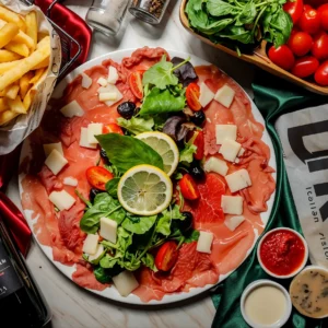 Carpaccio de Bœuf & frites