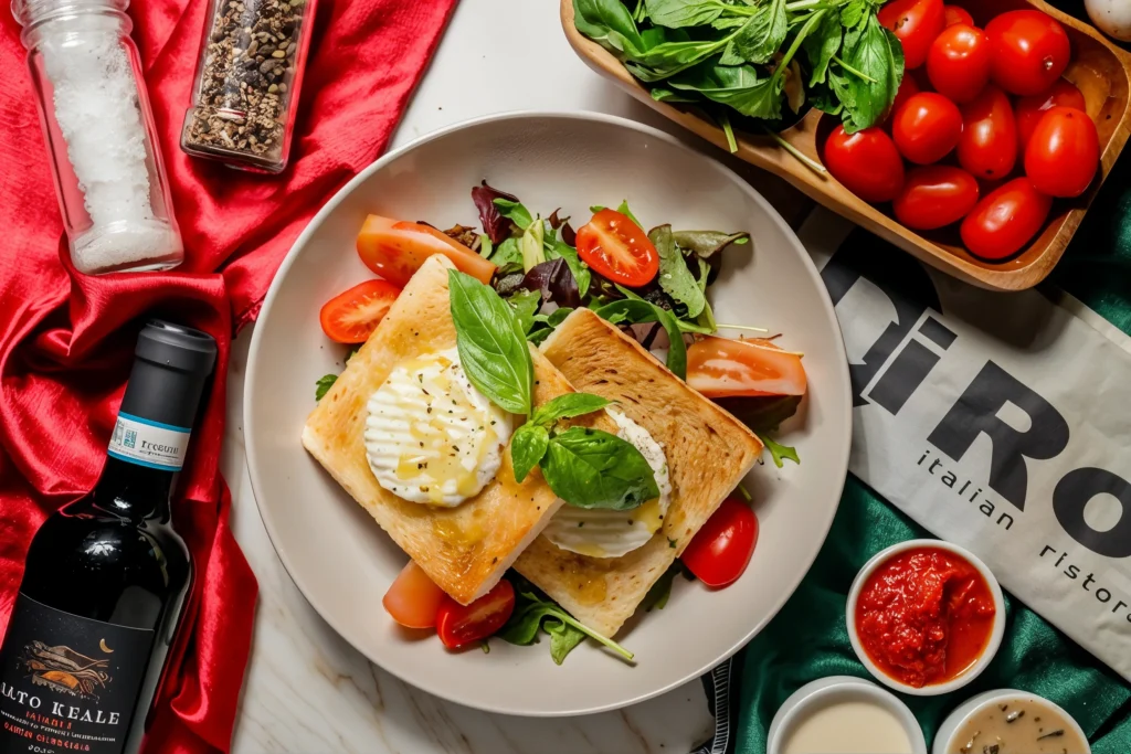 Mini Salade Chèvre Chaud