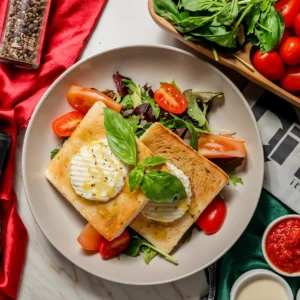 Mini Salade Chèvre Chaud