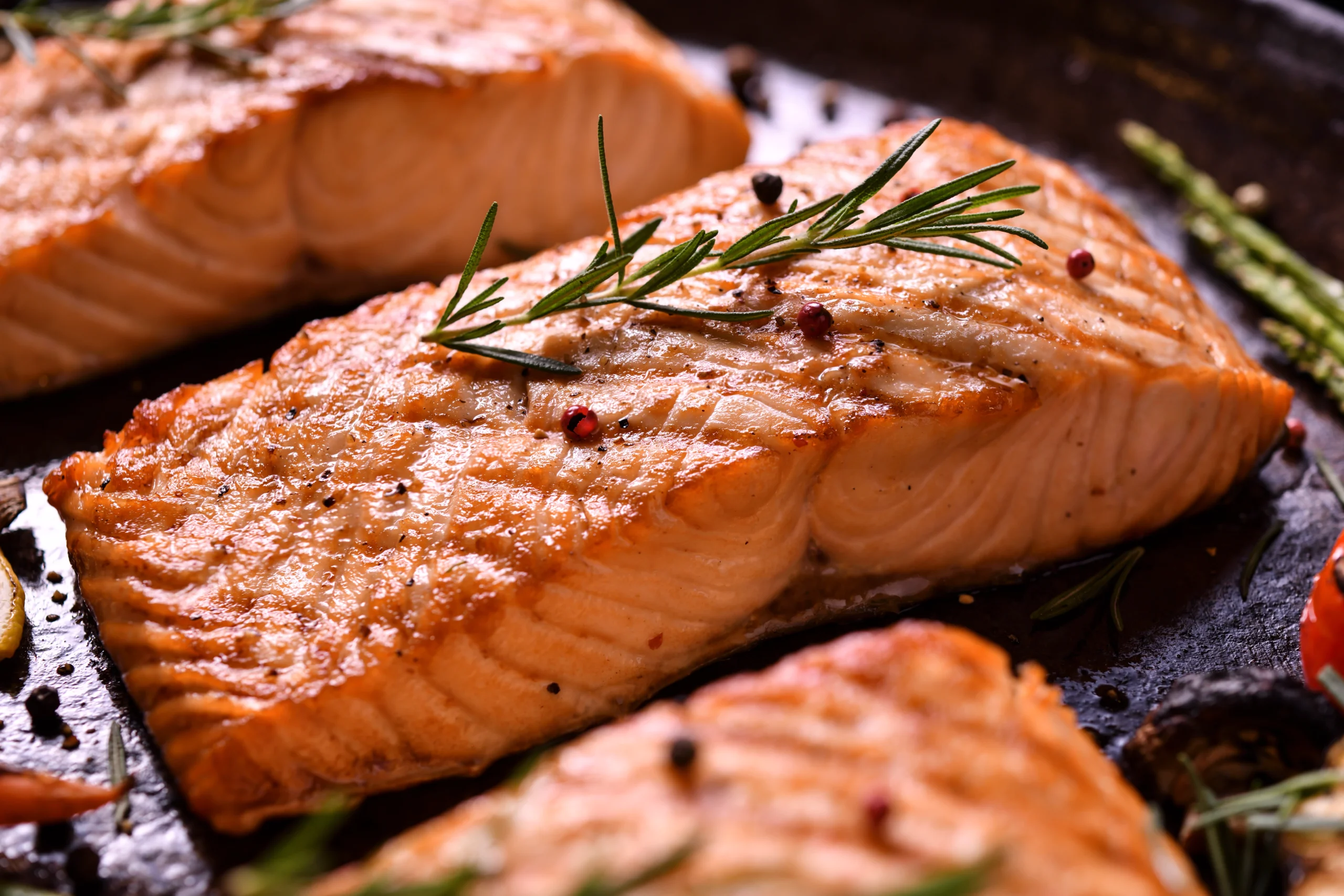 Saumon grillé